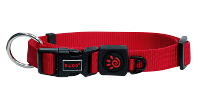 doco collar perro vario oring rojo1