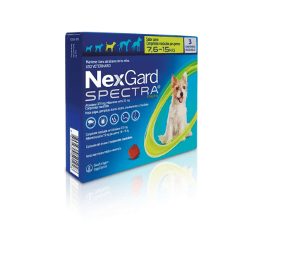 Nexgard spectra 7.6 a 15kg x3