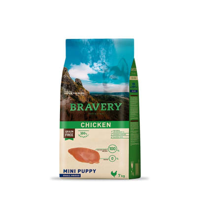 bravery mini puppy chicken1