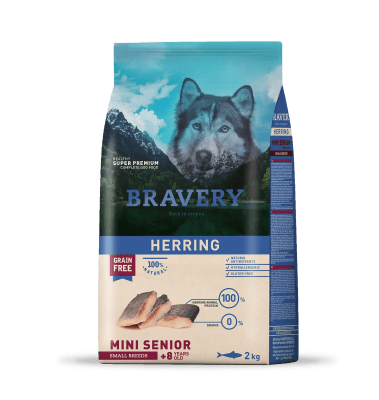 Bravery mini senior herring 2kg