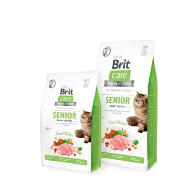 brit care cat gf senior weight control