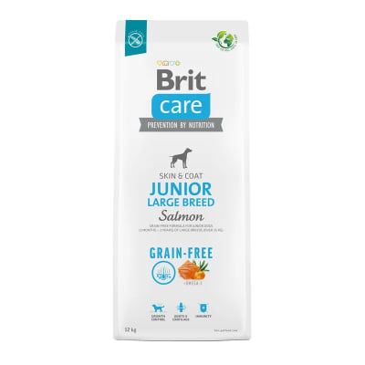 brit care dog gf junior large salmon