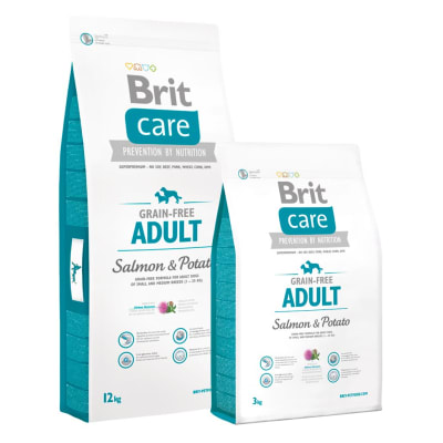 brit care grain free adult salmon