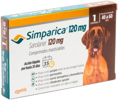 SIMPARICA 40 A 60KG