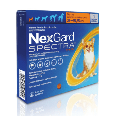 nexgard spectra 2 a 3.5kg x1