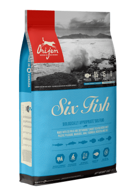 orijen six fish dog