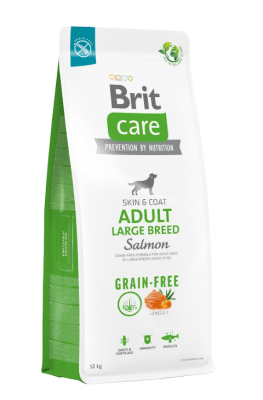 brit care dog gf adult large salmon