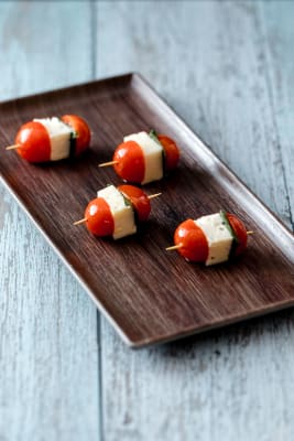 Mini Brochetas Mediterránea