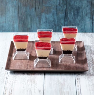 Postre Frambuesa queso crema X 10 unidades