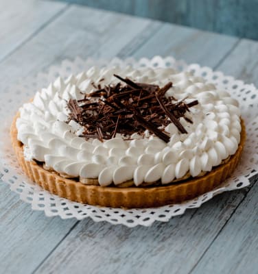 Tarta Platano Manjar