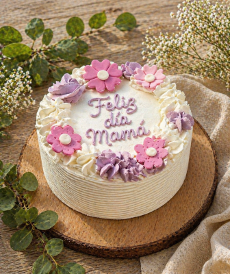 Torta Día de la Madre Bizcochuelo Manjar