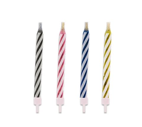 Velas Colores 6 cms (12 unidades)1