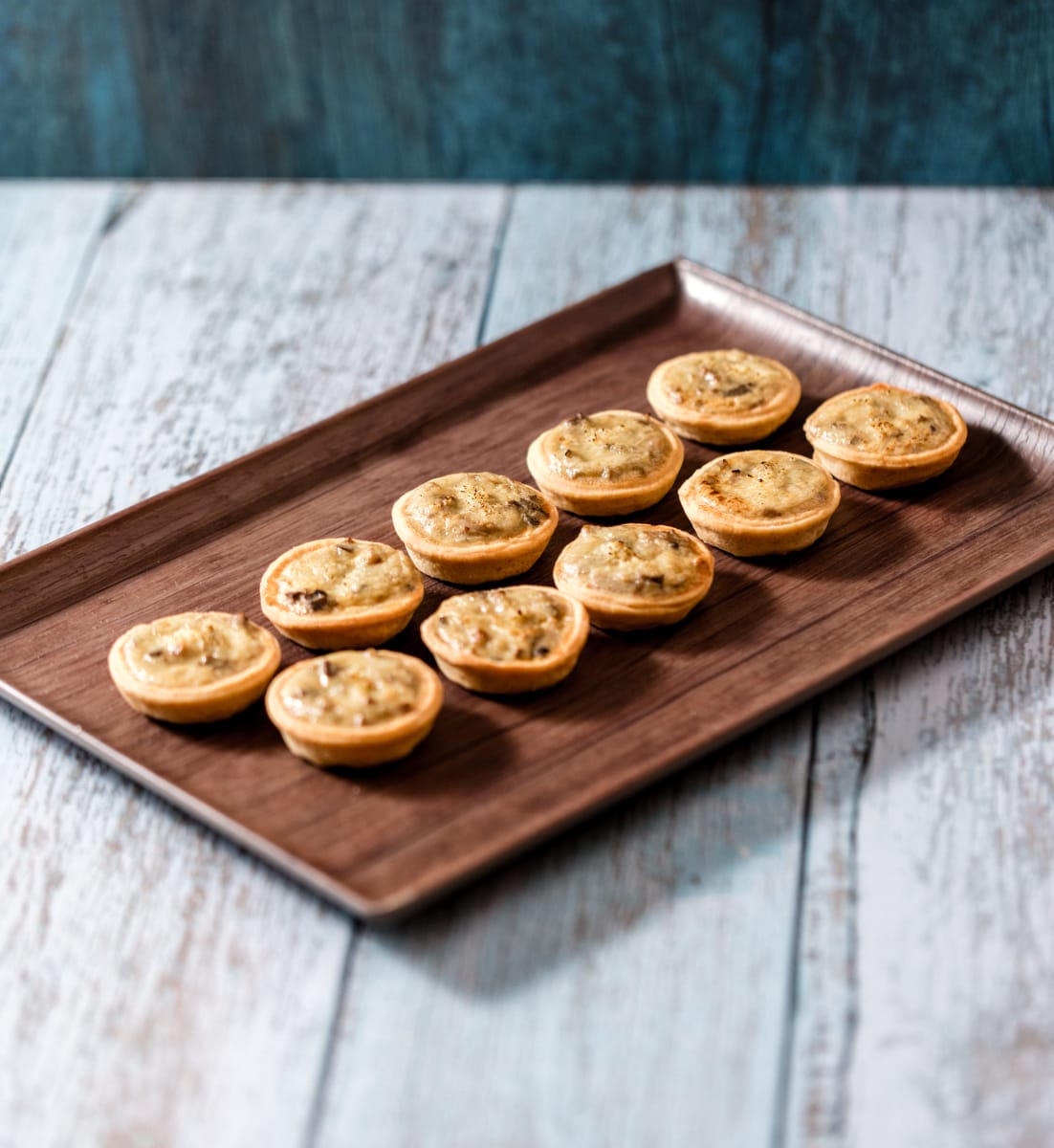 Mini Quiche Champiñones1