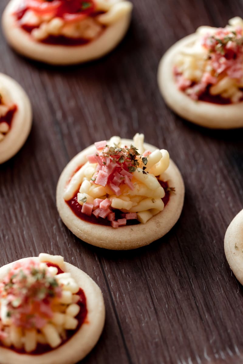 Mini Pizzas Jamón1