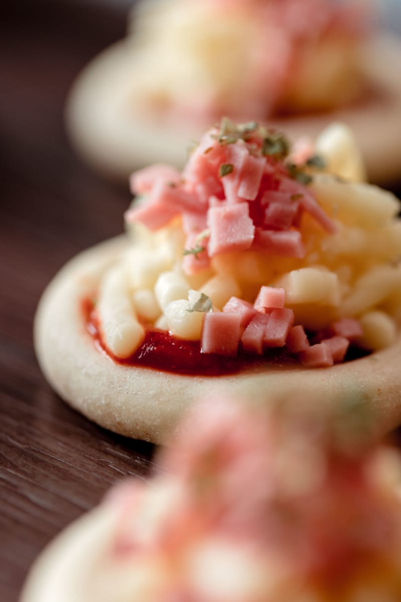 Mini Pizzas Jamón2
