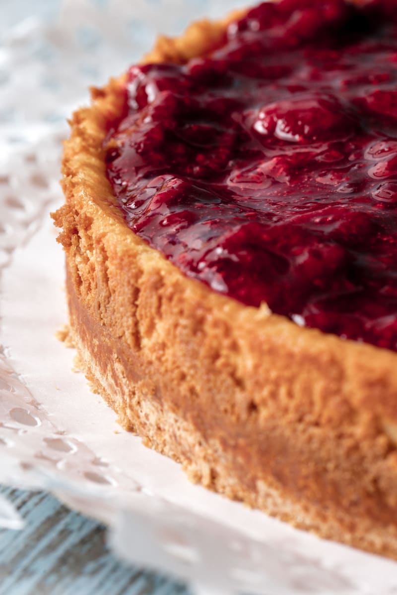 Cheesecake Frambuesa Horneado3