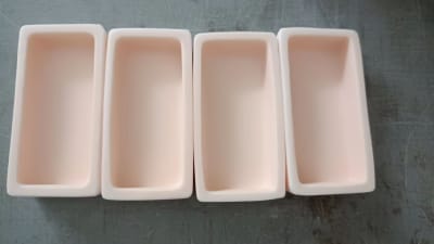 Bandeja Rectangular de Alumina 99.3% #751