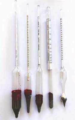 Densimetros Gamma, Div. 0.100 gr/ml1