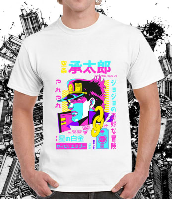 Polera jotaro jojo bizarre adventure