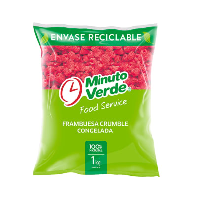 Frambuesa Crumble Minuto Verde 1Kg