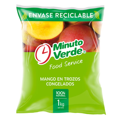 Mango Trozos Minuto Verde 1Kg