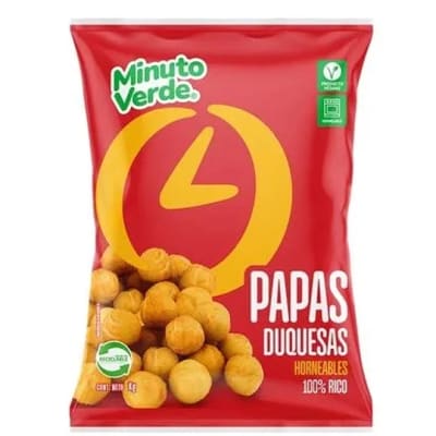 Papas Duquesas Minuto Verde 2,5Kg