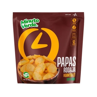 Papas Rodajas Minuto Verde 700gr