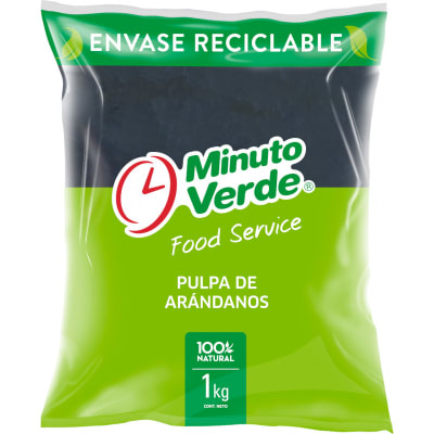 Pulpa Arandano Minuto Verde 1Kg