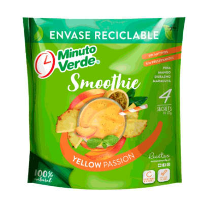 Smoothie Minuto Verde Yellow Pasion 500gr
