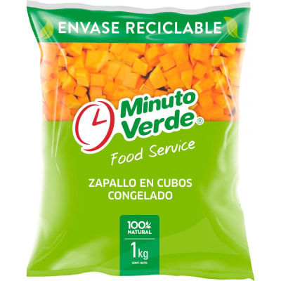 Zapallo Cubo Minuto Verde 1Kg