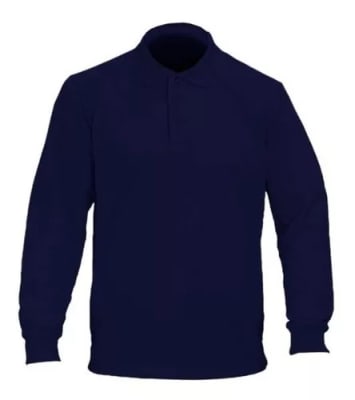 POLERA PIQUE MANGA LARGA