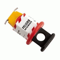 BLOQUEO DE BREAKER ELÉCTRICO AMARILLO DE 13 MM