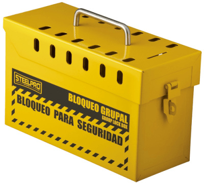 CAJA DE BLOQUEO GRUPAL AMARILLA1