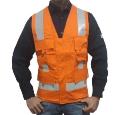 CHALECO GEÓLOGO IGNÍFUGO HEAVY (AR)