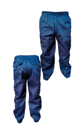 PANTALON CARGO GABARDINA AZUL MARINO1