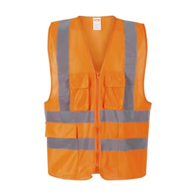 CHALECO GEOLOGO REFLECTANTE 4 BOLSILLOS KM1