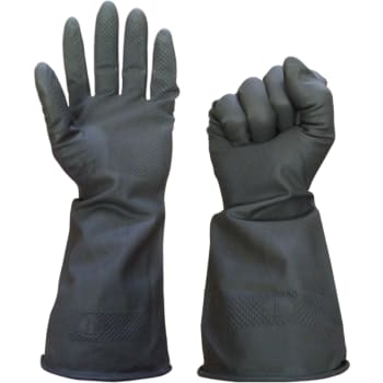 GUANTE ALBAÑIL / NEGRO LATEX