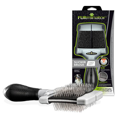 FURMINATOR SLICKER BRUSH LARGE SOFT PARA PERROS1