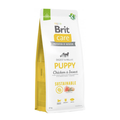 BRIT CARE DOG CHICKEN & INSECT PUPPY 12 KG1