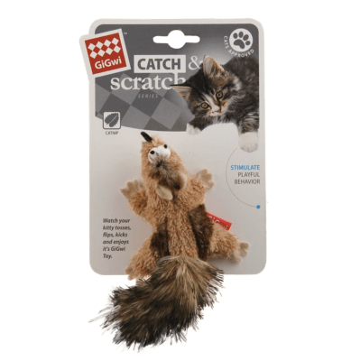 GIGWI CATCH & SCRATCH ARDILLA