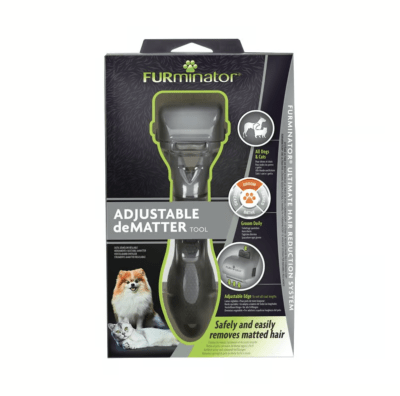 FURMINATOR CORTA NUDOS ADJUSTABLE DEMATTER TOOL PARA PERROS Y GATOS1