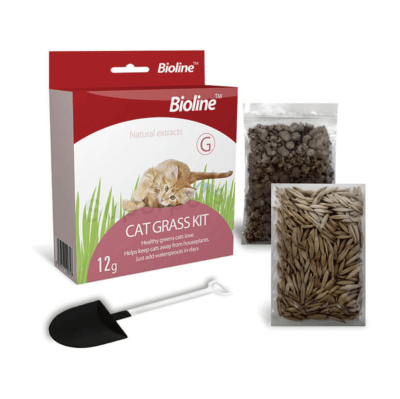 BIOLINE CAT GRASS KIT PASTO PARA GATOS 12g1