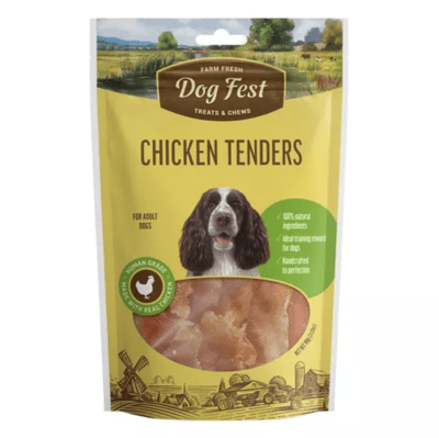DOG FEST CHICKEN TENDERS PARA PERROS ADULTOS 90g