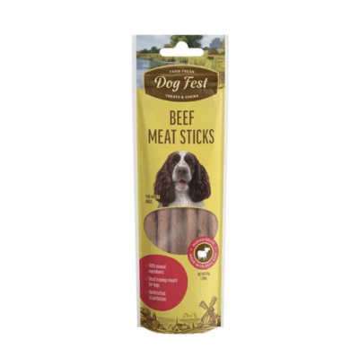 DOG FEST BEEF MEAT STICKS 45g