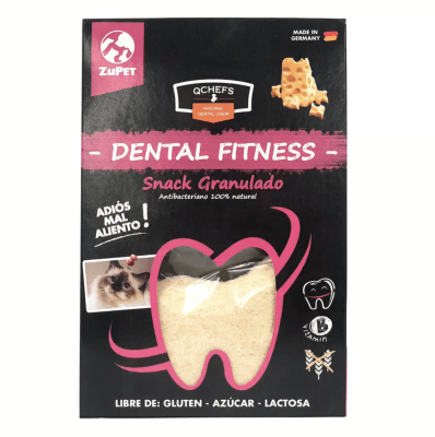 ZUPET DENTAL FITNESS SNACK GRANULADO PARA GATOS 80g1