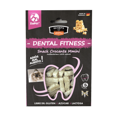 ZUPET DENTAL FITNESS SNACK CROCANTE MINI PARA GATOS 60g