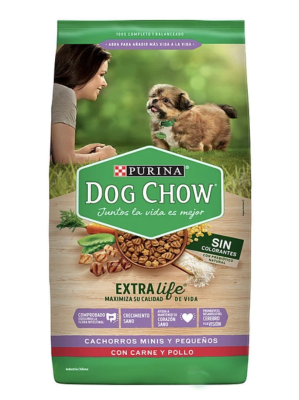 DOG CHOW CARNE Y POLLO CACHORROS MINI Y PEQUEÑOS 24kg1