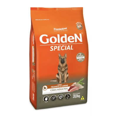 GOLDEN SPECIAL PERRO ADULTO POLLO Y CARNE 20kg (CON REGALO INCLUIDO)1