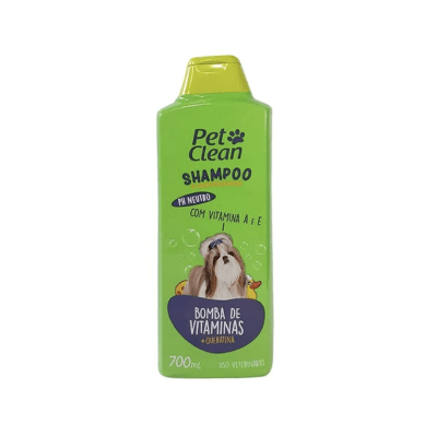 PETCLEAN SHAMPOO BOMBA DE VITAMINAS + QUERATINA 700ml