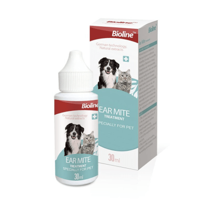 BIOLINE EAR MITE (ACEITE PARA OÍDOS) 30ml1